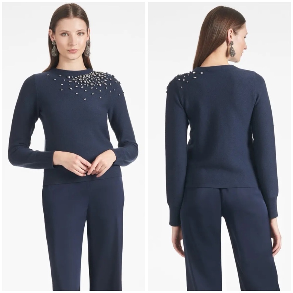 SACHIN + BABI Charmaine Knit In Navy Blue